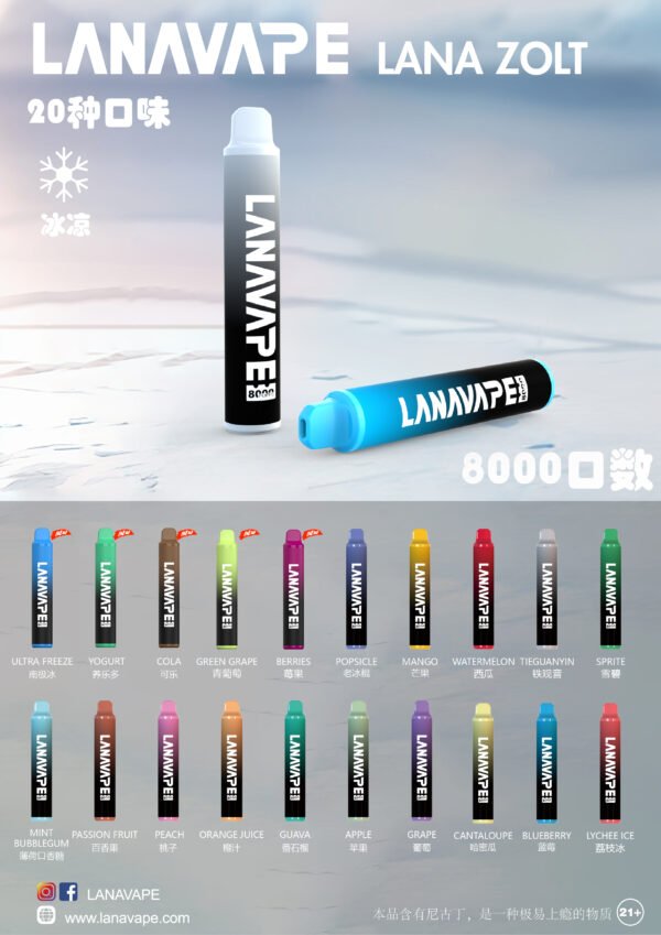微信图片_20250421233258 【LANA抛棄式8000口】可充電 油容量巨大❤️🔥 LANA ZOLT抛棄式8000口一次性 限時活動 {滿十送一}